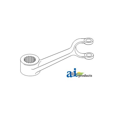 A & I Products Lift Arm, Lower (RH/LH) 12" x3" x3" A-180910M1